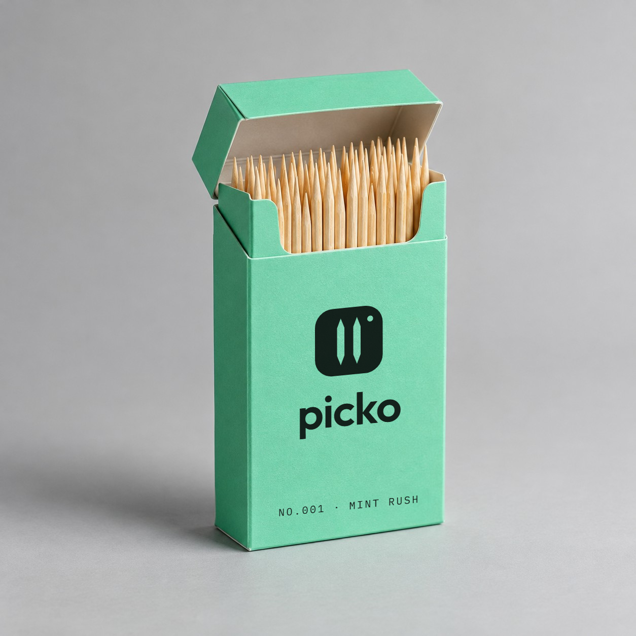 Mint Rush pack of Picko toothpicks